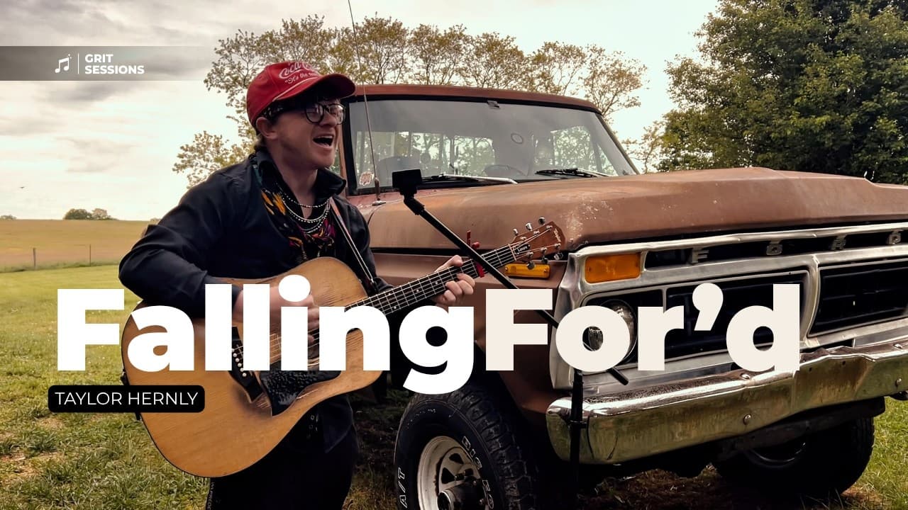 Dark Folk Meets Punk Americana | Taylor Hernly Live Acoustic | Falling For'd Grit Sessions